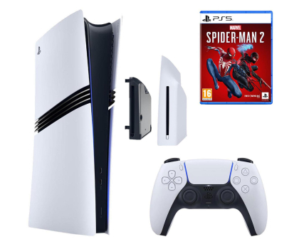Konsola PS5 Sony PlayStation 5 Pro + Disc Drive + Marvel's Spider-man 2